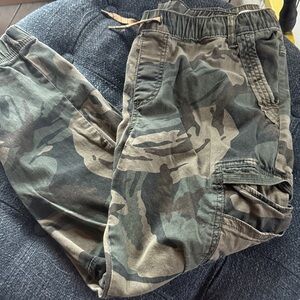 Wrangler Kids Green Camouflage Jeans